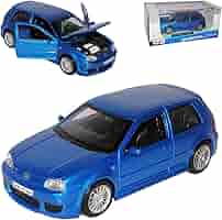 Maisto VW Volkwagen Golf IV R32 Blau 3 Türer 1997-2003 1/24